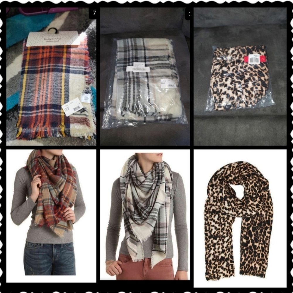 3 Scarves